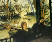 Wapping on Thames - 詹姆斯·阿伯特·麦克尼尔·惠斯勒